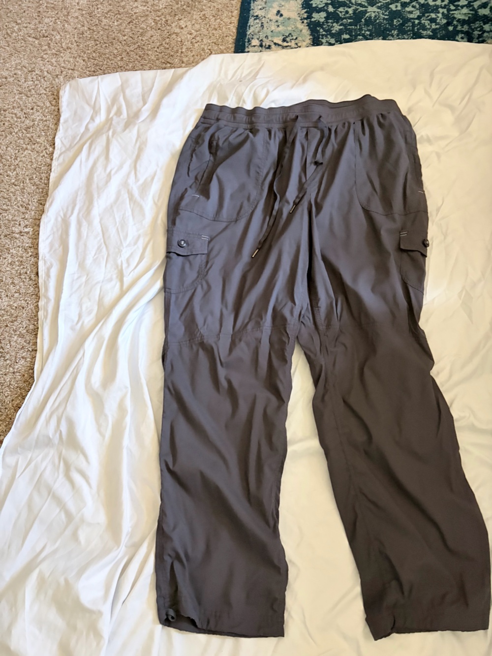 LL Bean Vista Camp Cargo Pants Sz 2XL Flawed Crotch Wear AS IS Gorpcore  Utility